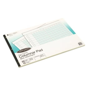 Wilson Jones Accounting Pad Two Eight Unit Columns 8 12 X 11 50 Sheet Pad