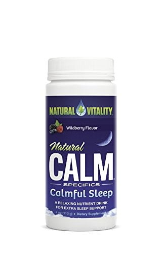 Natural Vitality Calm Sleep Support Powder, Wildberry, 4 Oz - Walmart ...