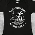 thumbnail image 4 of Inktastic Vacation Time in Myrtle Beach Boys or Girls Baby Bodysuit, 4 of 5