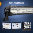thumbnail image 3 of Nilight 42 in LED High Power Light Bar fits Trucks SUV Ute ATV Truck, 3 of 8