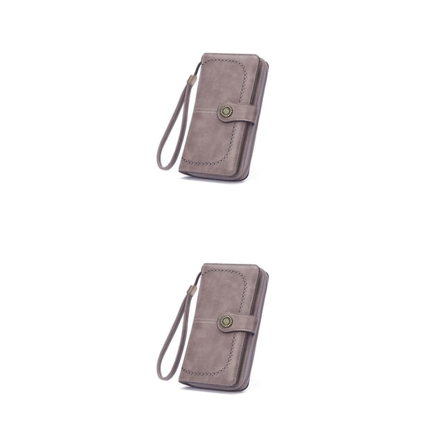 Cartera de Lujo para Mujer Qarigey de Cuero PU Color Amarillo