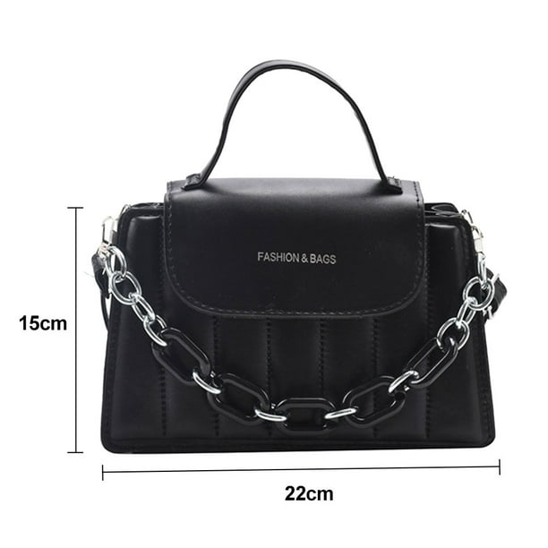 Small messenger bag for women, ladies shoulder bag for cell phone, lightweight fashion leather handbag.