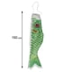 thumbnail image 4 of 4x55-150cm Varios Japoneses Windsock Carpa Bandera Koi Nobori Pez Vela 150cm Verde Sunnimix Bandera Koinobori, 4 of 8