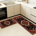 thumbnail image 5 of Kitchen Rugs Sets of 3 Non Slip Washable Kitchen Mats for Floor, Waterproof Kitchen Runner Rug, Floor Mat Carpet for Entryway, Laundry, Sink, Hallway, Bathroom, 5 of 10