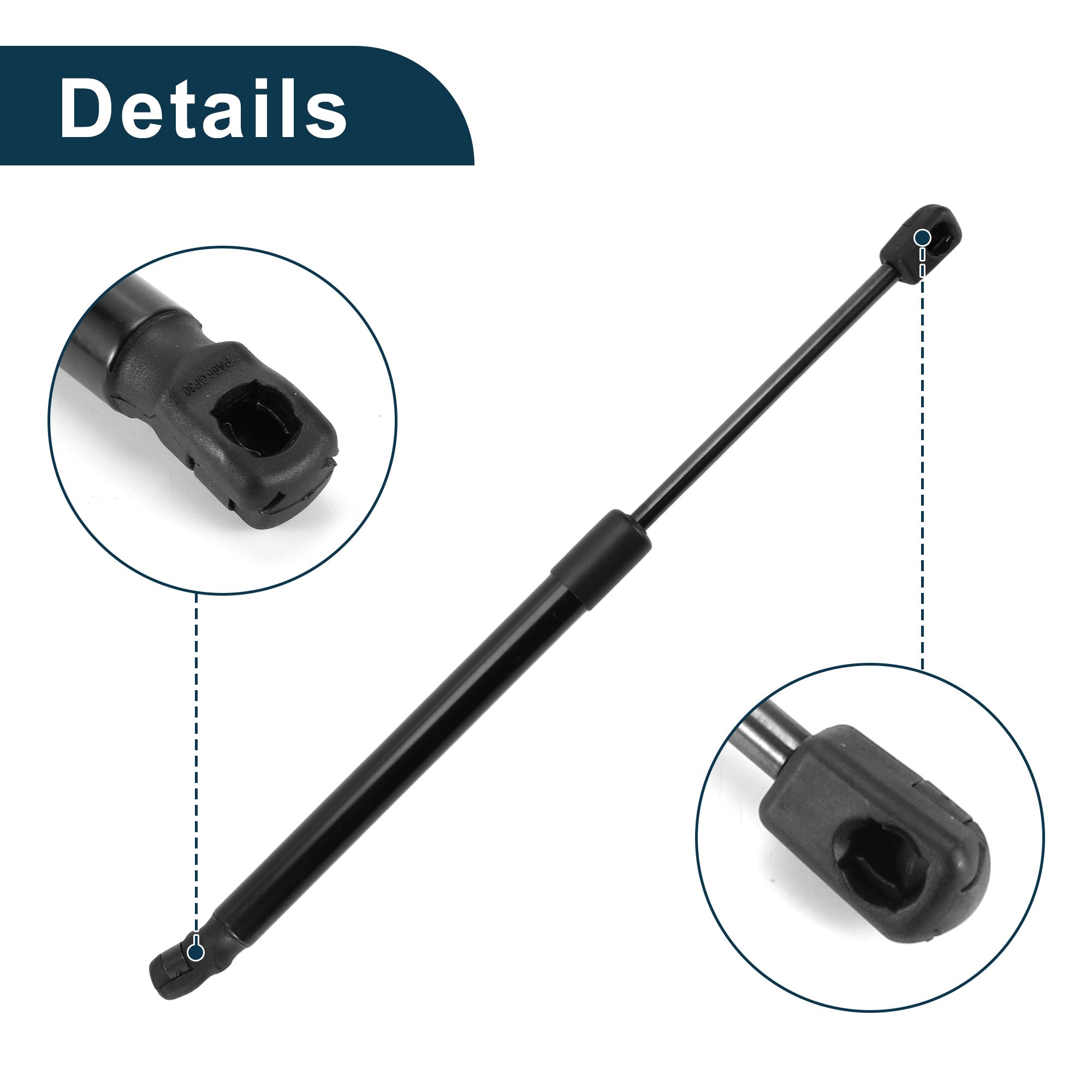 Unique Bargains 2Pcs Rear Hatch Lift Supports for Kia Picanto 2011-2015 No.817701Y010