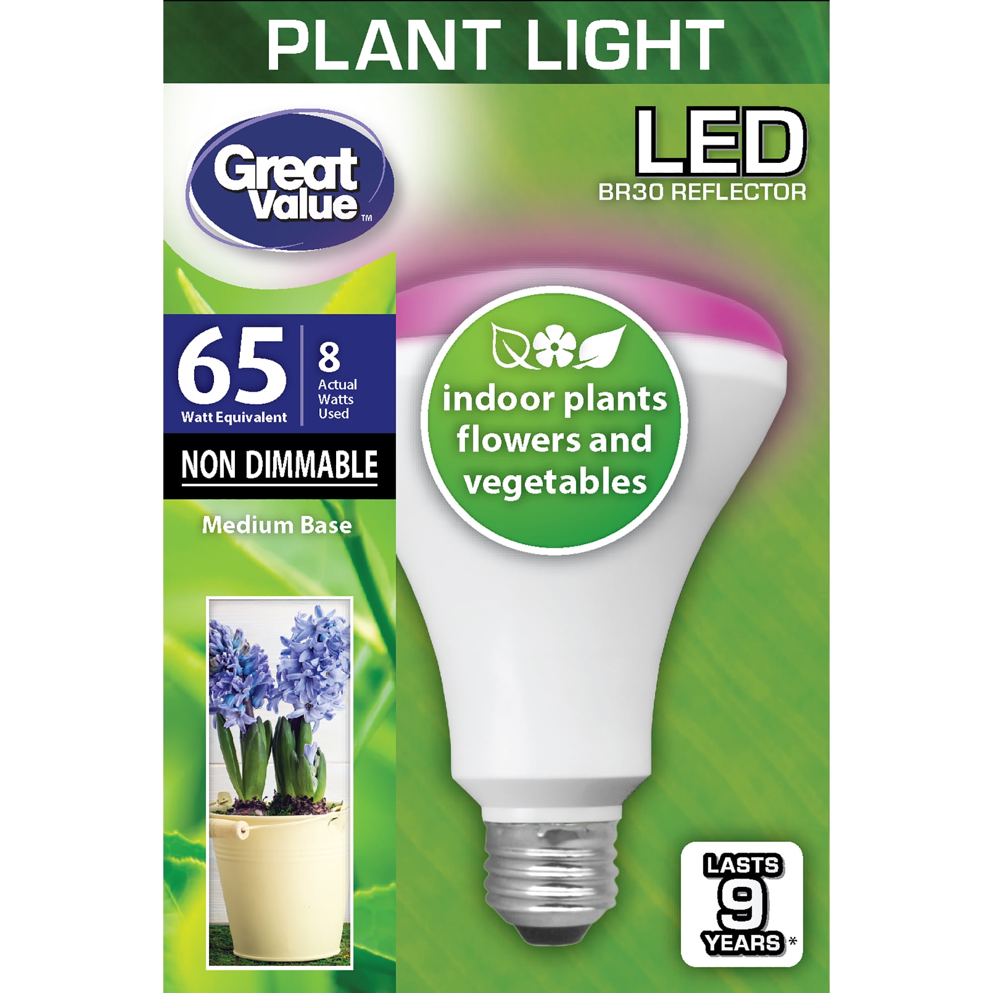 Includes 4 Blue... Details about   Miracle LED Greenhouse in a Box Grow Kit for Indoor Plants 