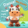 thumbnail image 2 of SUGARMOM Interactive Singing & Dancing Cow Toy with Music and Lights - Perfect for Boys & Girls  Ideal Christmas or Halloween Gift, 2 of 7