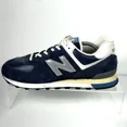 thumbnail image 2 of New Balance 574 Men's Size 10.5 D Core Classic Shoes Sneakers ML574TE Blue White, 2 of 6