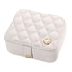 thumbnail image 4 of Joyero portátil y resistente, mini joyero, accesorio de viaje para mujer Blanco, 4 of 9