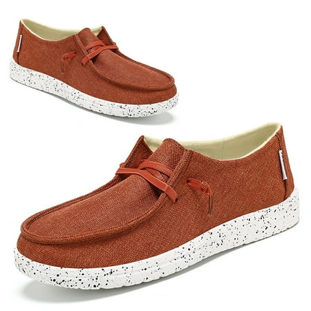 Women s Rhinestone Lace Up Loafers Shoes Comfortable Slip On Mesh Knit Walking Shoes Fashion Lightweight Sparkly Glitter Sneaker Orange