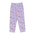 thumbnail image 4 of Kirby Character Pattern Women's Pajama Pants Lounge Daily Novelty Cozy Sleep Bottoms Pants Sleepwear With Pockets, 4 of 8