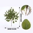 thumbnail image 3 of TIELUTT Feuilles Réalistes Feuilles Rouges Douces pour Maison Mariage Fête Vase Intérieur Extérieur Fleurs de Glycine Fleurs Tropicales Support de Fleurs de Mariage Fleurs pour Extérieur, 3 of 5