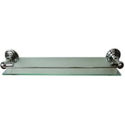 ARISTA Decorative Glass Shelf with Tempered Safety Glass, Multiple Finishes