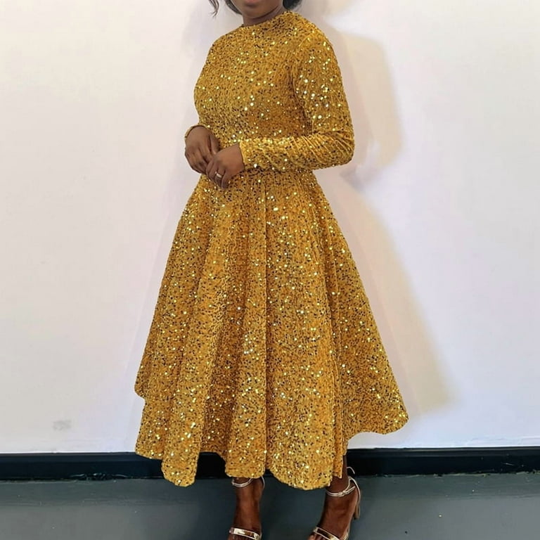 green emerald velvet dress Tiffany Designs 16231 | Gold Sequin Prom Dress | Plus Size Prom Dresses main image 1