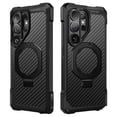 thumbnail image 2 of SUPCASE Unicorn Beetle Grip for Samsung Galaxy S26 Ultra 6.9” 2026 Case with Kickstand, [Military-Grade Protection] Heavy-Duty Magnetic Phone Cover Easy S-Pen Use for S26 Ultra 6.9 inch, Carbon Fiber, 2 of 9