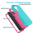 thumbnail image 7 of Njjex Sturdy Phone Case for Samsung Galaxy A14 5G, Mint Green, 7 of 7