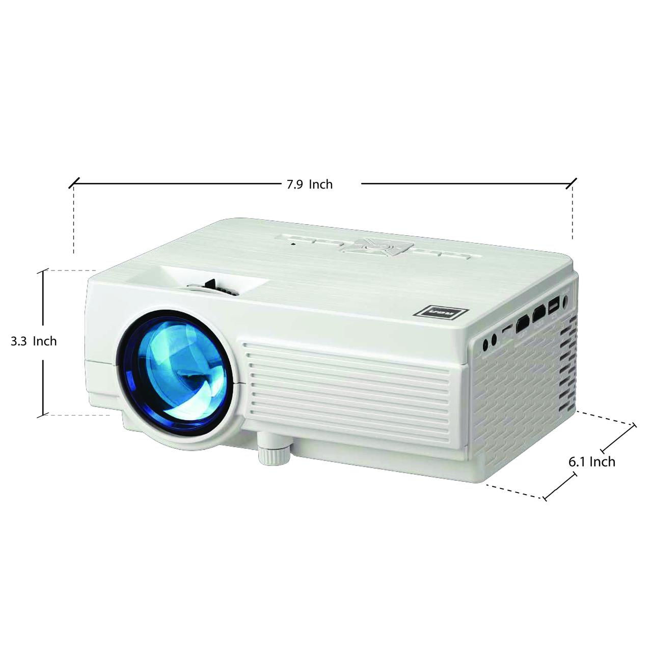 RCA, 480P LCD HD Home Theater Projector with Bonus 100" Fold up Projector Screen, RPJ166-Combo - image 11 of 16