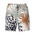 thumbnail image 4 of Lsque Mens Swim Trunks Tropical Leaves Pattern - Bathing Suit Compression Liner - Beach Swim Shorts Swimwear - (S-3XL) - Stretch Quick Dry -X-Large, 4 of 9