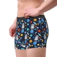 thumbnail image 3 of Kdxio Men's Boxer Briefs with Space Dog Print - Comfortable and Breathable Underwear for Everyday Wear, 3 of 7