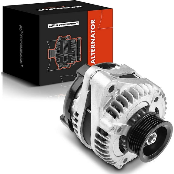 A-Premium Alternator for Honda Accord 2013-2017 - V6 3.5L, 12V 135A Clockwise 6-Groove Pulley