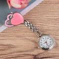 thumbnail image 3 of HEMOTON Heart Shaped Hanging Watch Made of Zinc Alloy for Daily Use Pink Waterproof and Durable 2.5 inches, 3 of 8