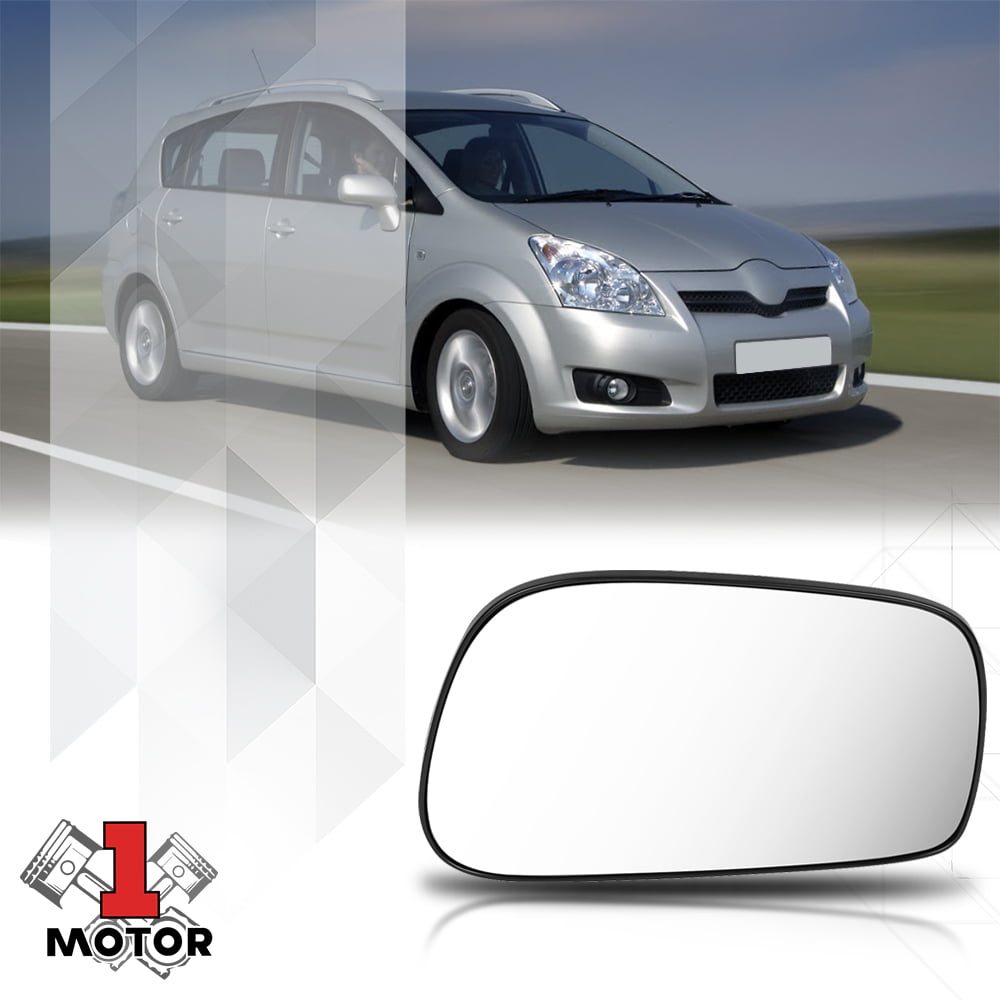 Passenger/Right Side Door Rear View Mirror Glass Lens Replacement for 1998-2002 Toyota Corolla