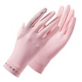 thumbnail image 2 of D GROEE 1 Pair Women UV Sun Gloves Full Finger Touchscreen Non Slip Gloves Breathable Summer Outdoor Gloves for Women, 2 of 8