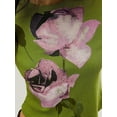 thumbnail image 5 of Suagox Women's Summer Casual Crop Tops Short Sleeve Crewneck Flower Print Short T-shirt, 5 of 8