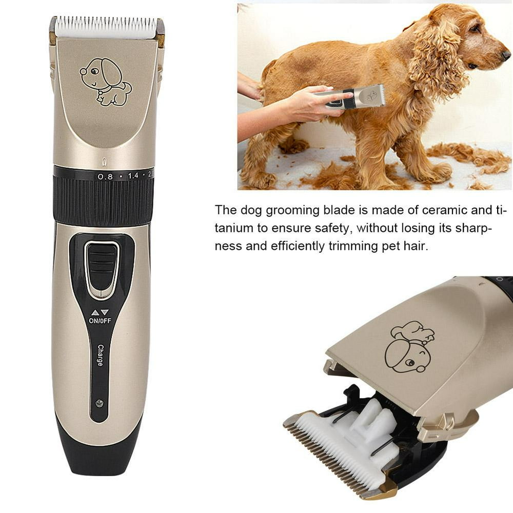 OTVIAP USB Electric Animal Pet Dog Cat Hair Trimmer Shaver Razor