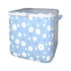 thumbnail image 2 of Bolsa de almacenamiento portátil para ropa y ropa de cama: organizador de armario plegable con doble cremallera y asa reforzada., 2 of 8