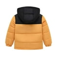 thumbnail image 3 of Ndbuld The Children's Place Baby & Toddler Boys New Winter Solid Color Down Long Sleeved Hooded Jacket for Childern Long Sleeve Hooded Casual Outwear Jackets 7 Years, 3 of 8