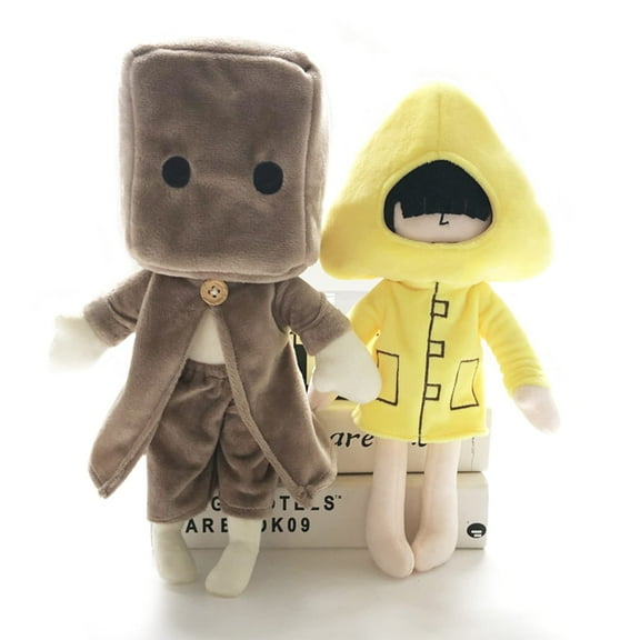 Little Nightmares Plush Mono Bag hat Little Nightmares 2 and Nomes Plush Toy Doll Idea Gift for Kids Girls Boy Children Game Fans
