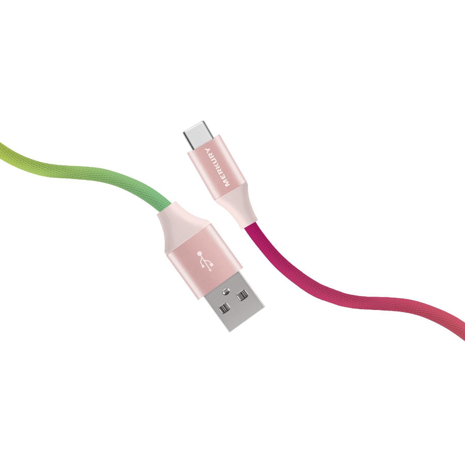 Câble en tissu Merkury Charge + Sync USB-A vers USB-C