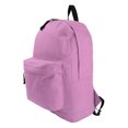 thumbnail image 1 of K-Cliffs Classic Backpack 18" Simple Student School Bookbag Basic Travel Daypack with Curved Shoulder Straps Pink, 1 of 4