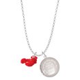 thumbnail image 1 of Delight Jewelry Resin Curved Red Lobster To the World You are a Mother Locket Necklace, 1 of 4