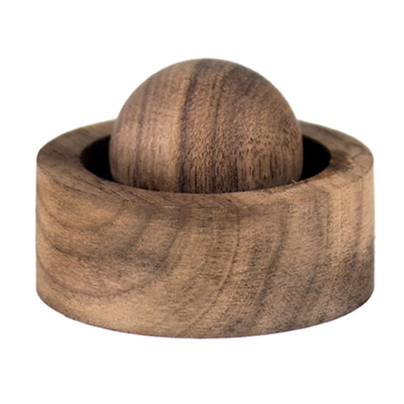 Ruanlalo Wooden Essential Oil Diffuser Round Ball Aromatherapy Passive Diffuser for Home Office Bedroom Car Wardrobe Yoga Hall SPA