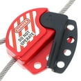 thumbnail image 3 of GOOHOCHY Cable Padlock Lockout Tagout Cable Lock Vinyl Coating Safety for Industrial Users 1Pcs, 3 of 7