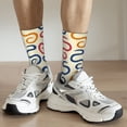 thumbnail image 6 of KLL Snake Print Cool Socks Men's Women's Crew Socks Funny Crazy Novelty Stockings, 6 of 6