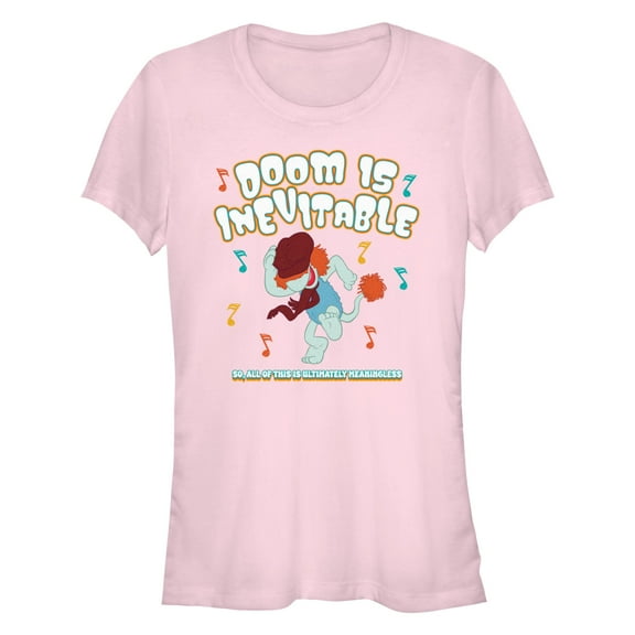 Junior's Fraggle Rock Boober Doom Is Inevitable Graphic T-Shirt