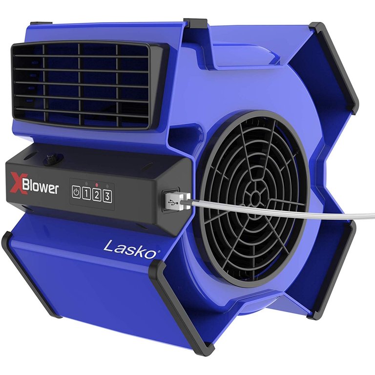 Lasko X12905 High Velocity X-Blower Utility Fan for Cooling, Ventilating,  Exhausting and Drying at Home, Job Site and Work Shop, 12905 - Walmart.com