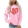 thumbnail image 5 of ChaoHeng Long Sleeve Plus Size Tops Women's Round Neck Printed Loose Fitting Long Sleeve Hoodless Sweatshirts Tops, 5 of 7