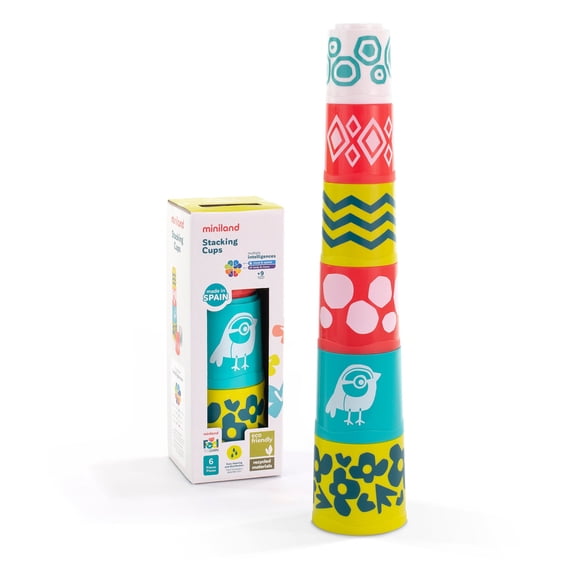 Miniland Feel To Learn Stacking Cups