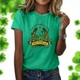 thumbnail image 2 of YDLCAFD T-Shirts Col en V pour Femmes Packs Mode Décontractée Imprimé Col Rond Manches Courtes Pull T-Shirt, 2 of 4