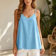 thumbnail image 4 of Women's Camisole Tank Tops Spaghetti Strap Sleeveless Basic Cami Top Undershirts, 4 of 6