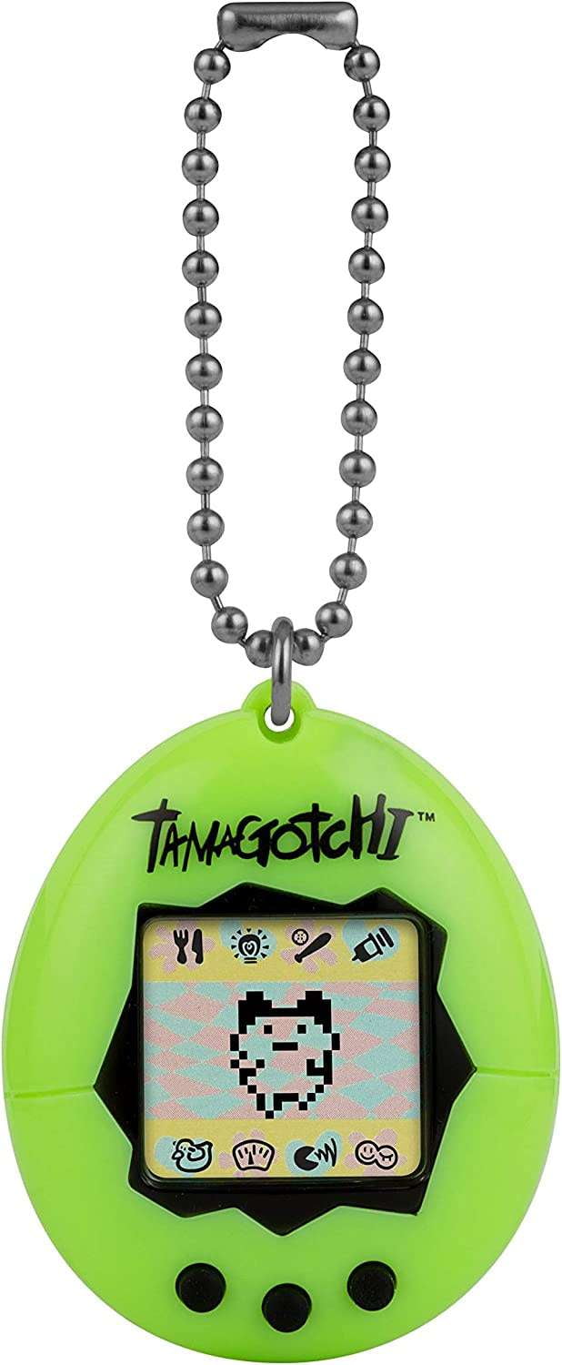 Tamagotchi Original Virtual Pet Toy - Black with Silver