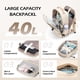 thumbnail image 2 of Mochila Flyrain Large Travel de 40 litros con compartimento para portátil de 17,3", 2 of 9