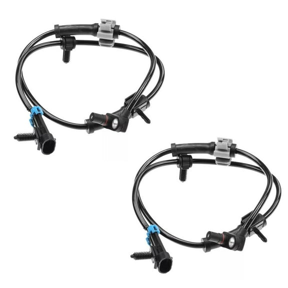 2X Front Left Right Side ABS Wheel Speed Sensor Compatible with GMC Sierra 1500 03-14 Yukon 00-06 Chevy Express 1500 03-14 15112379 15233108 15716191 19181873