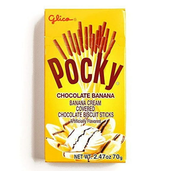 Pocky Chocolate Banana 2.47 oz each (1 Item Per Order)