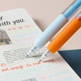 thumbnail image 6 of 8 Pack Assorted Colors Retractable Gel Ballpoint Pens,0.5mm Tip Colorful Rollerball Pens,8ml Ink Capacity for Long-Lasting Writing,Retractable Smooth 0.5mm Tip Writing Drawing Tools,White, 6 of 6