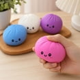 thumbnail image 6 of Jumbo Dumpling Squishy Bun Stress Relief Toy, 9.84 Inches Slow Rising Foam Squeeze Fidget Toys Bread Shape Desk Decor, 6 of 6